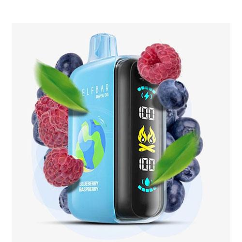 Ivory Vapes Blueberry Raspberry Elfbar Raya D3 25000 Puffs
