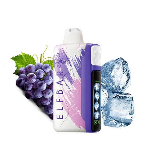 Ivory Vapes Grape Ice Elfbar Ice King 30000 Puffs