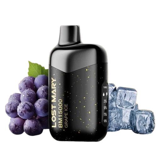 Ivory Vapes Grape Ice Lost Mary BM15000 Puffs