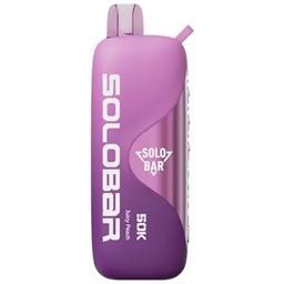 Juicy Peach Solobar 50000 PuffsIvory Vapes