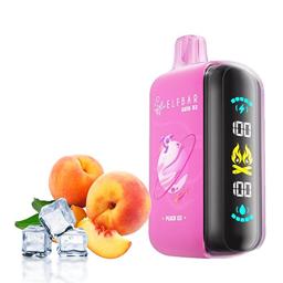 Peach Ice Elfbar Raya D3 25000 PuffsIvory Vapes