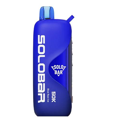 Ivory Vapes Blue Razz Ice Solobar 50000 Puffs