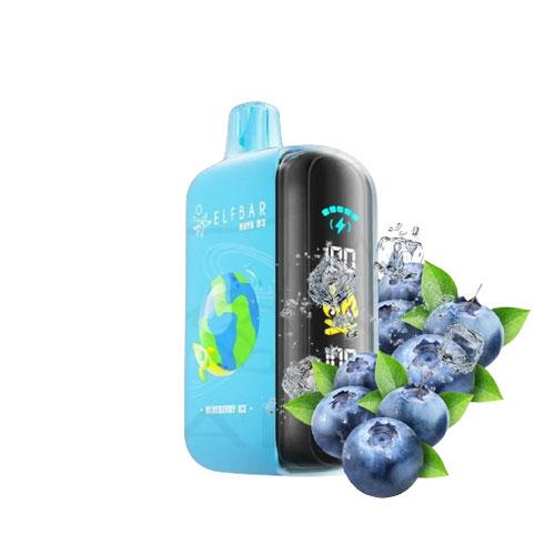 Blueberry Ice Elfbar Raya D3 25000 PuffsIvory Vapes